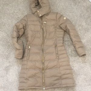 Michael kors down feather coat